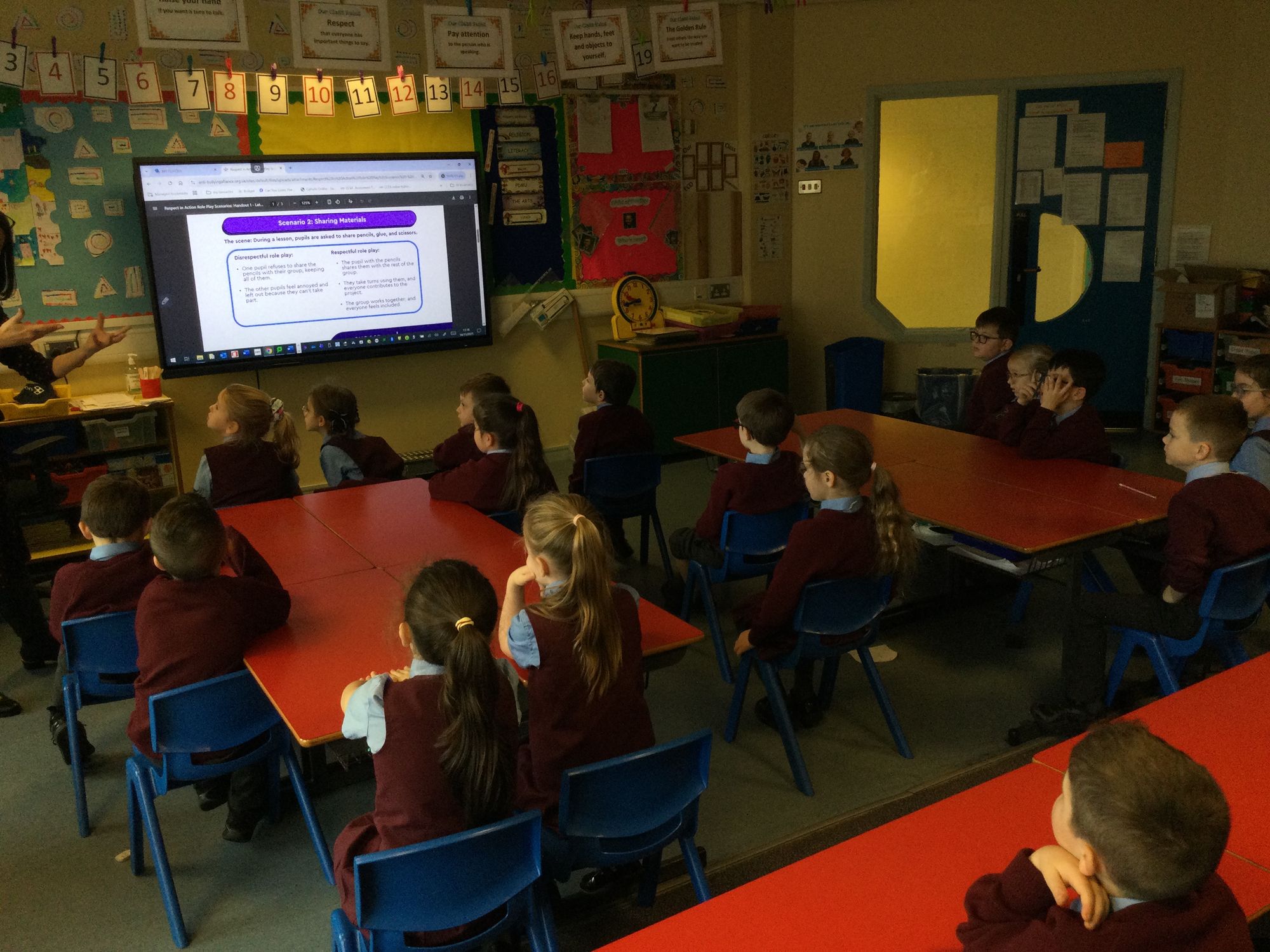 We rounded off Anti- bullying Week by acting out s