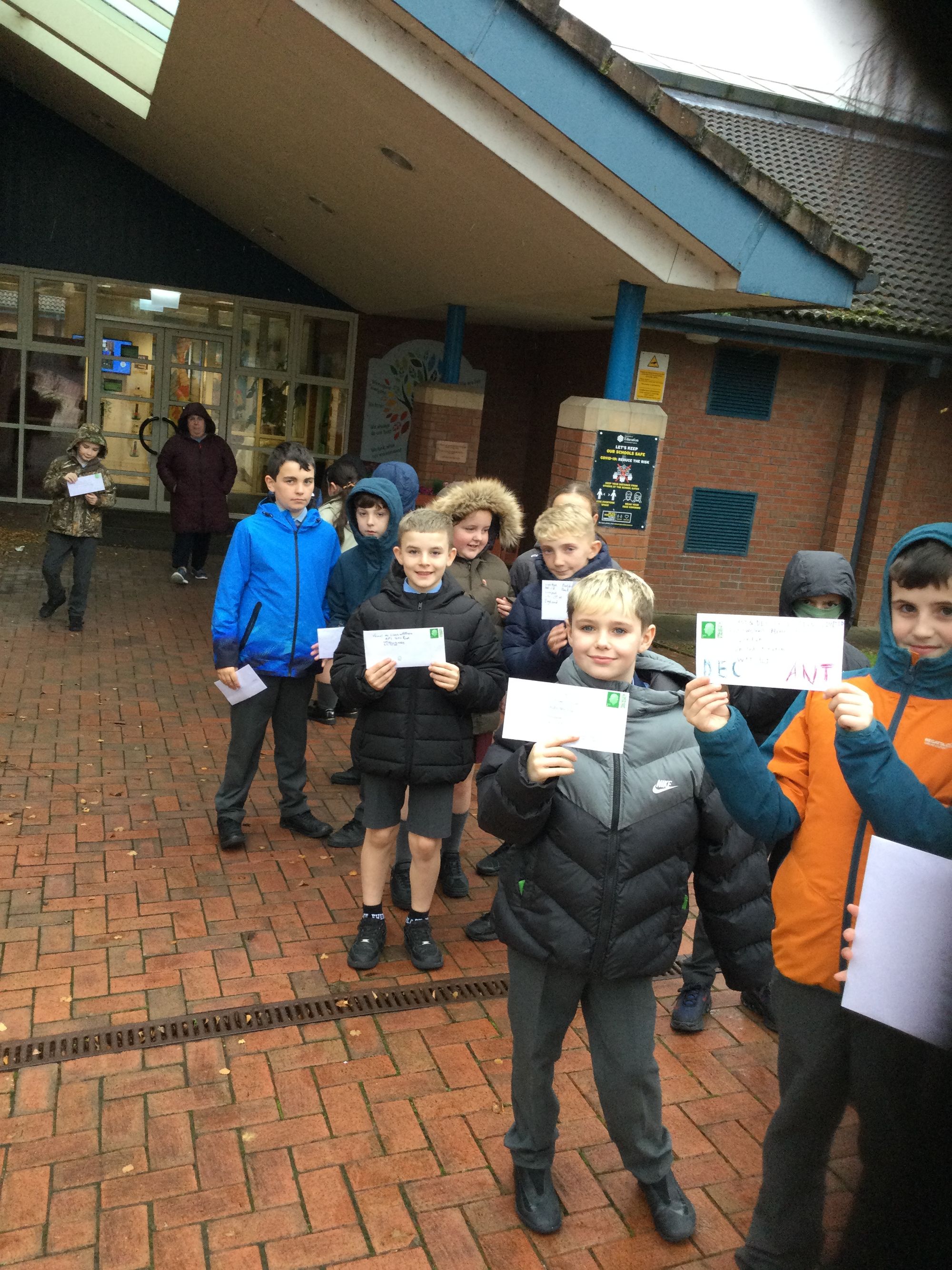 Year 6 have been learning how to write letters thi