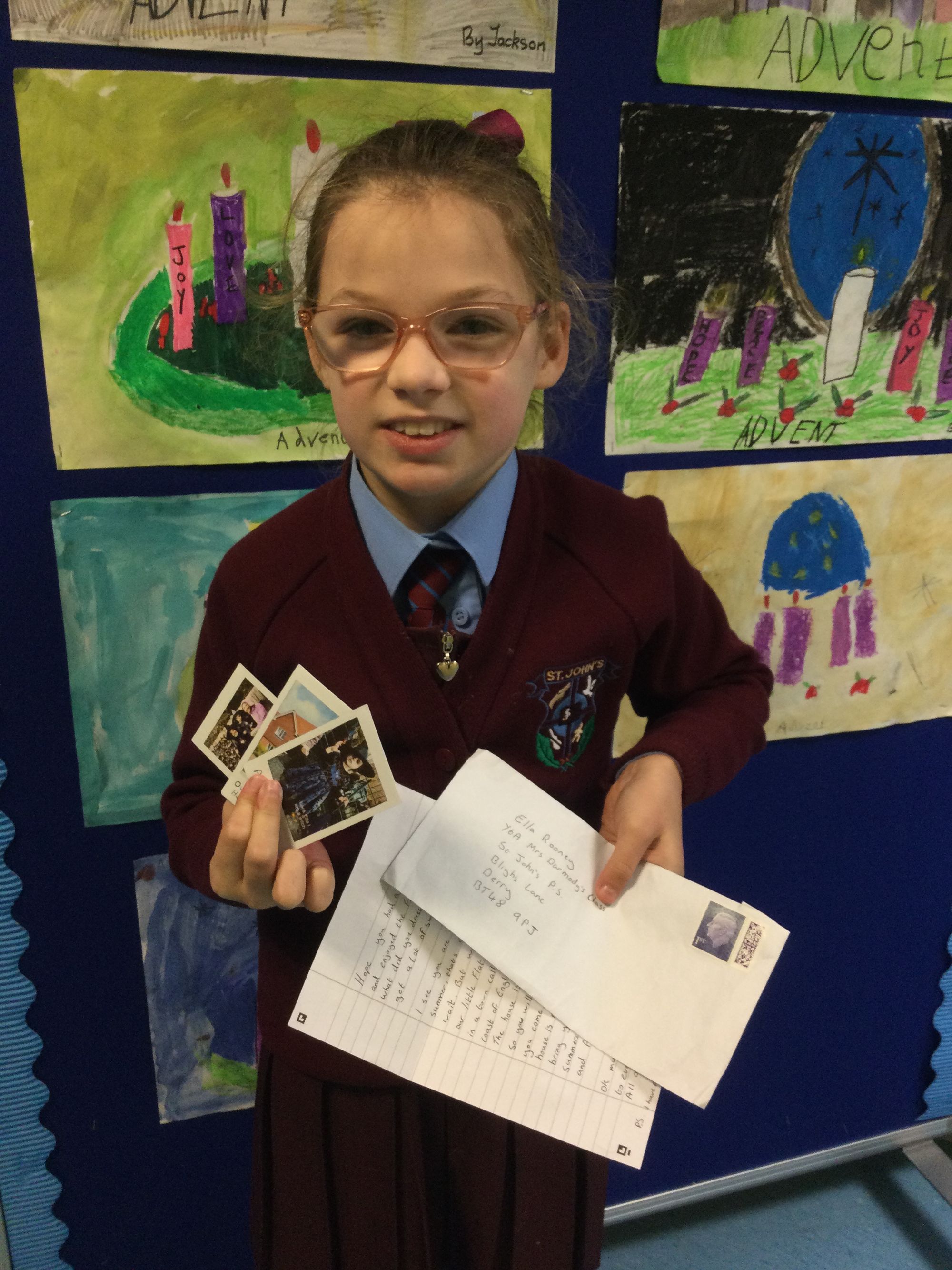 Congratulations to our Ella who was the first pers