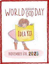 Today in 5B we took part in Drawing God day. We li