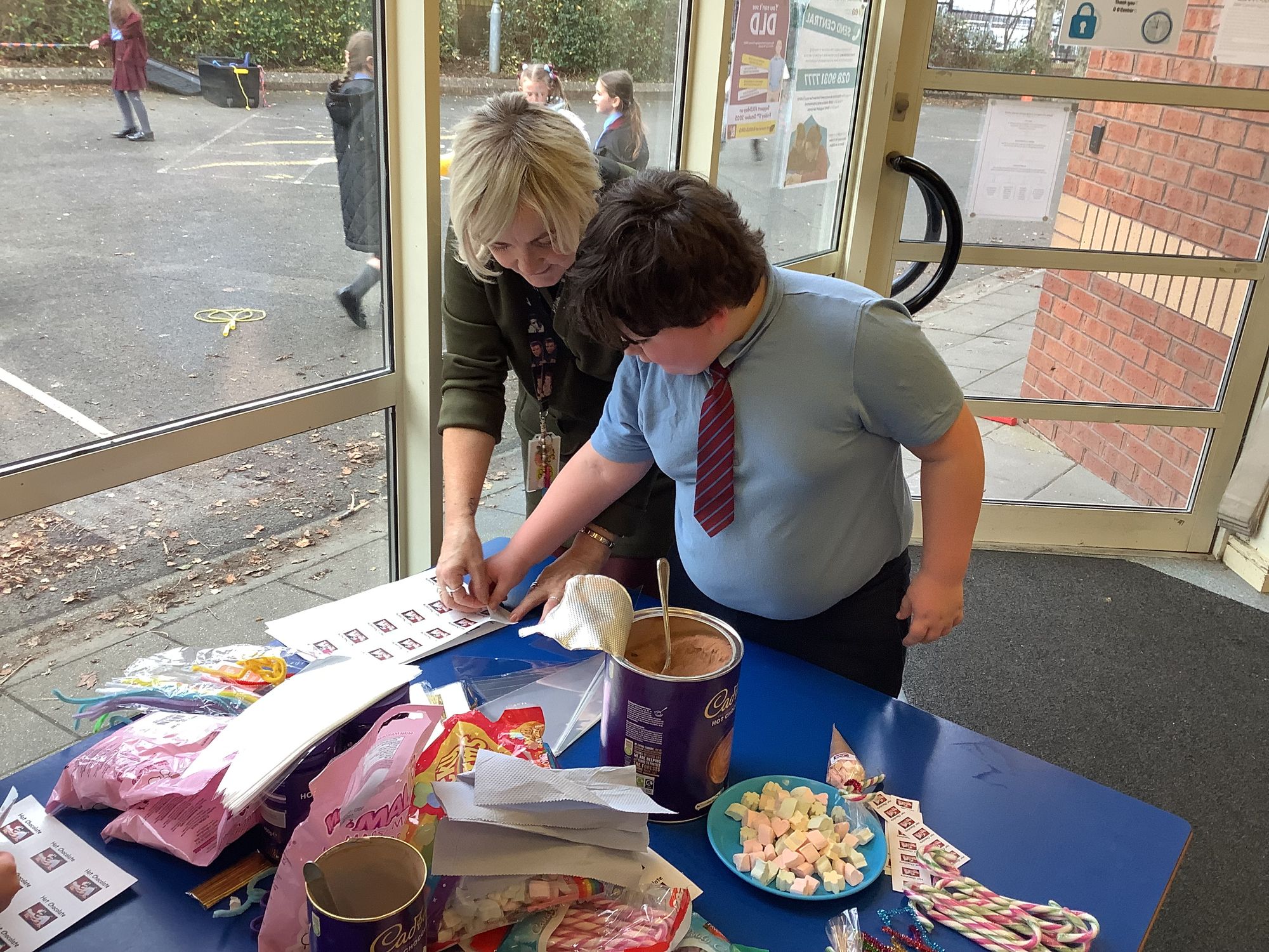 Our Year 4 winter fete preparations are well under