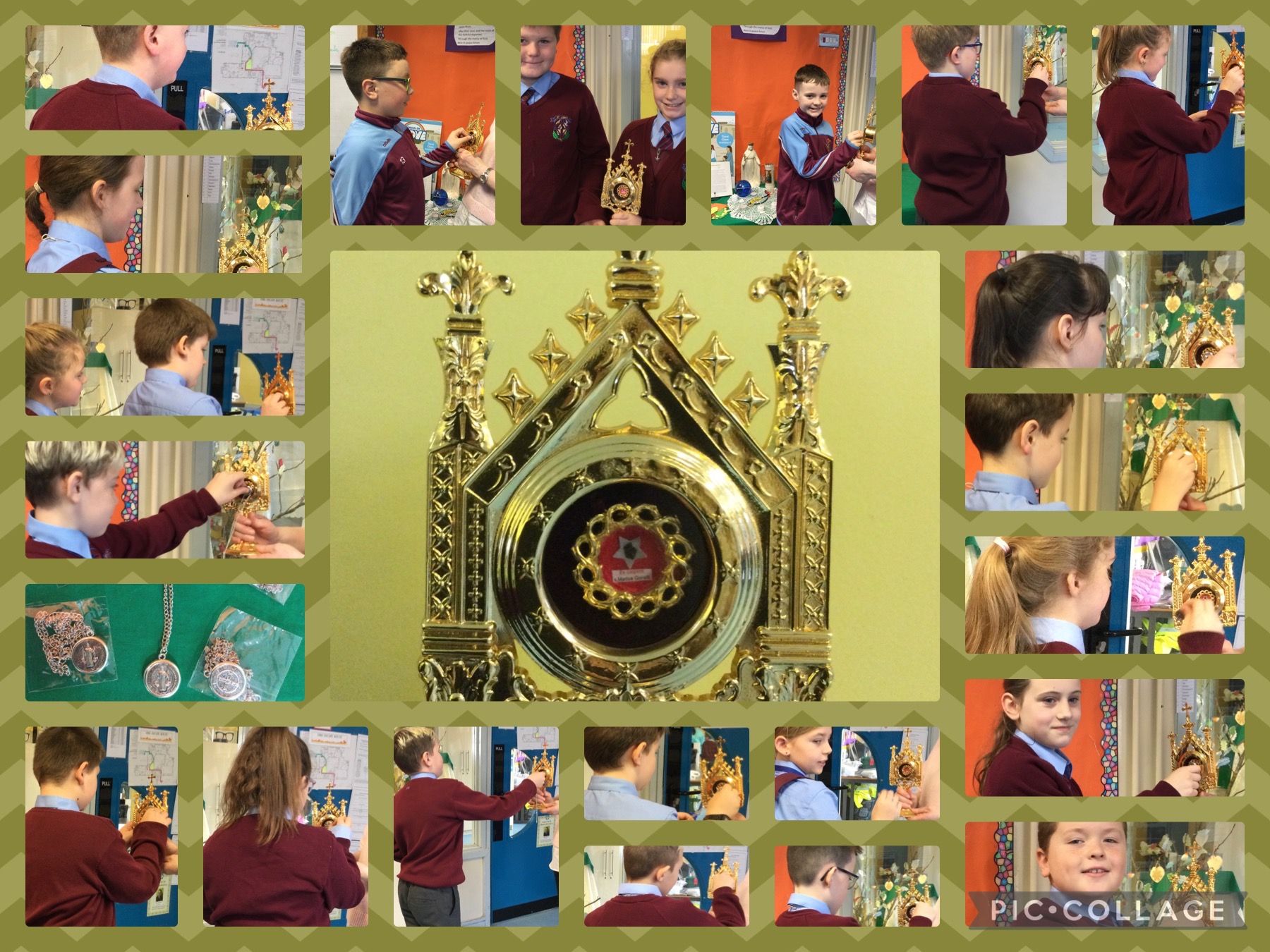 We were truly blessed today to welcome the relic o