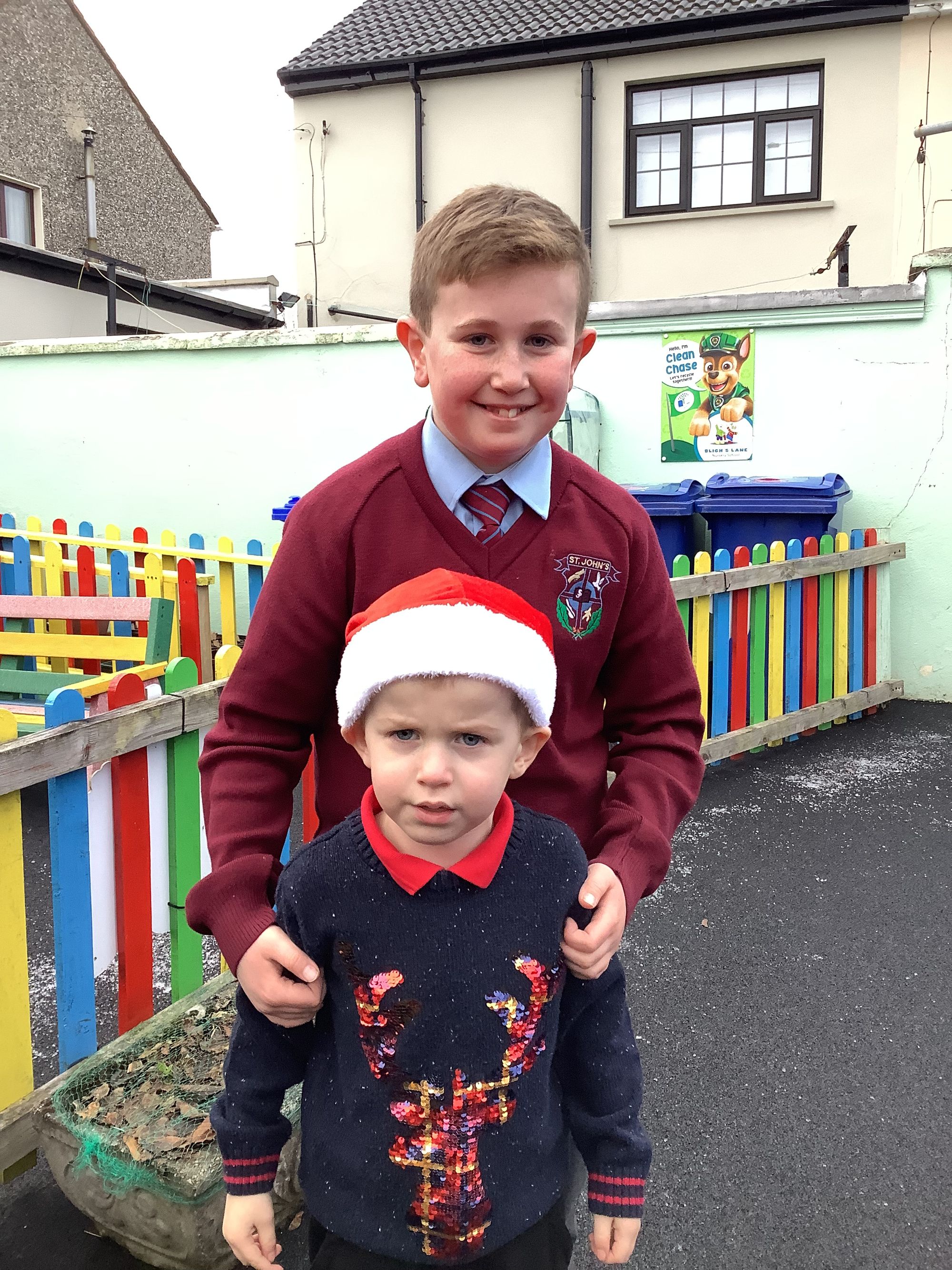 The ECO Committee decided to join all the boys and