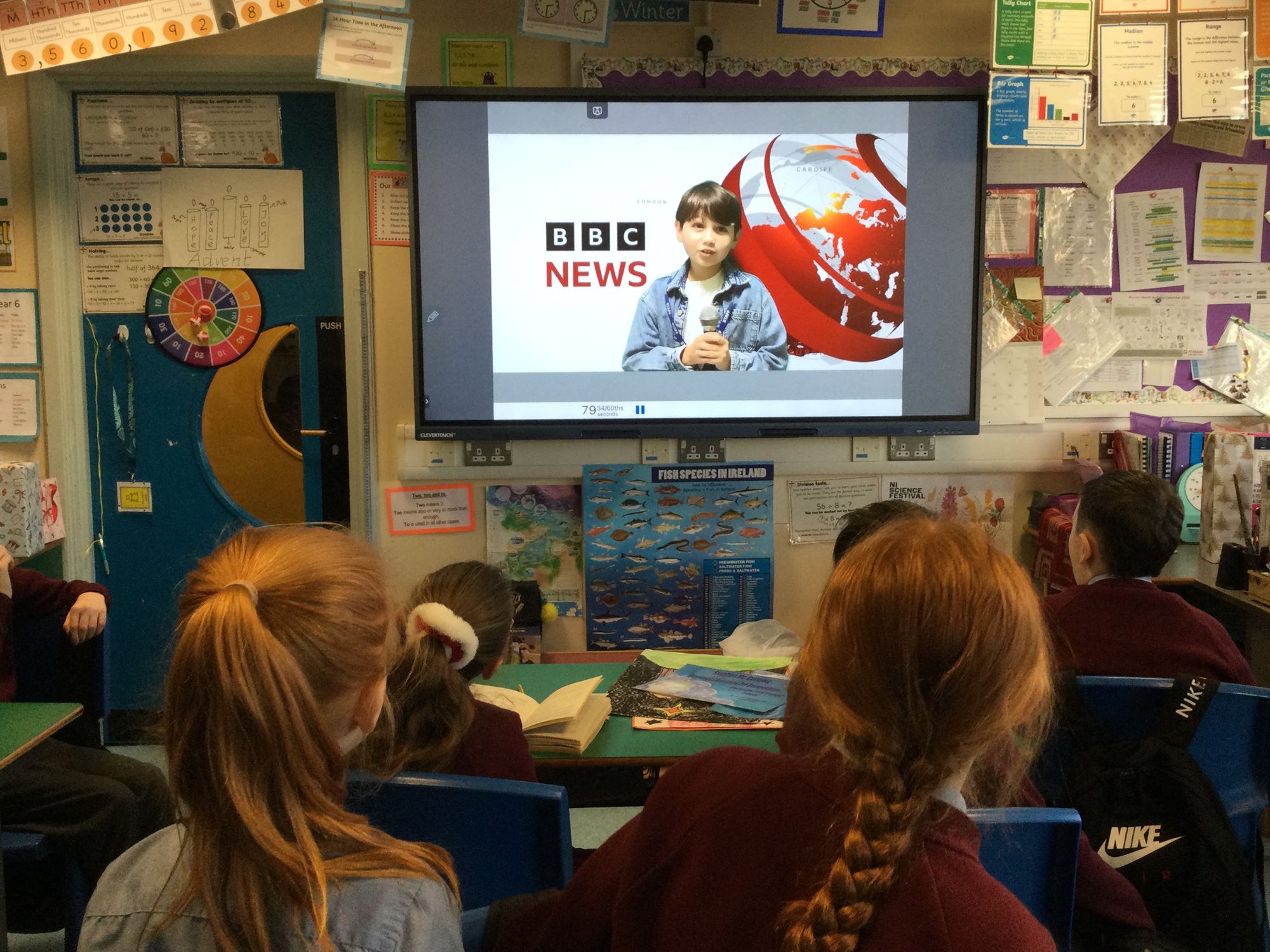 Green Screen and iMovie news reports by Y6 A