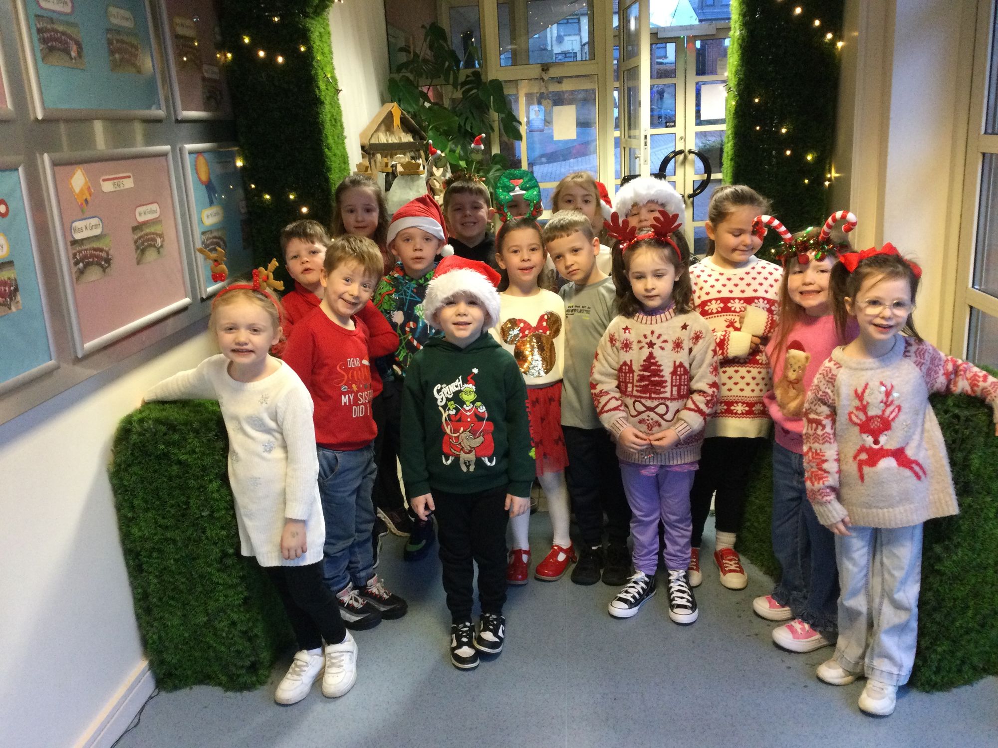 Year 2B enjoying Christmas fun