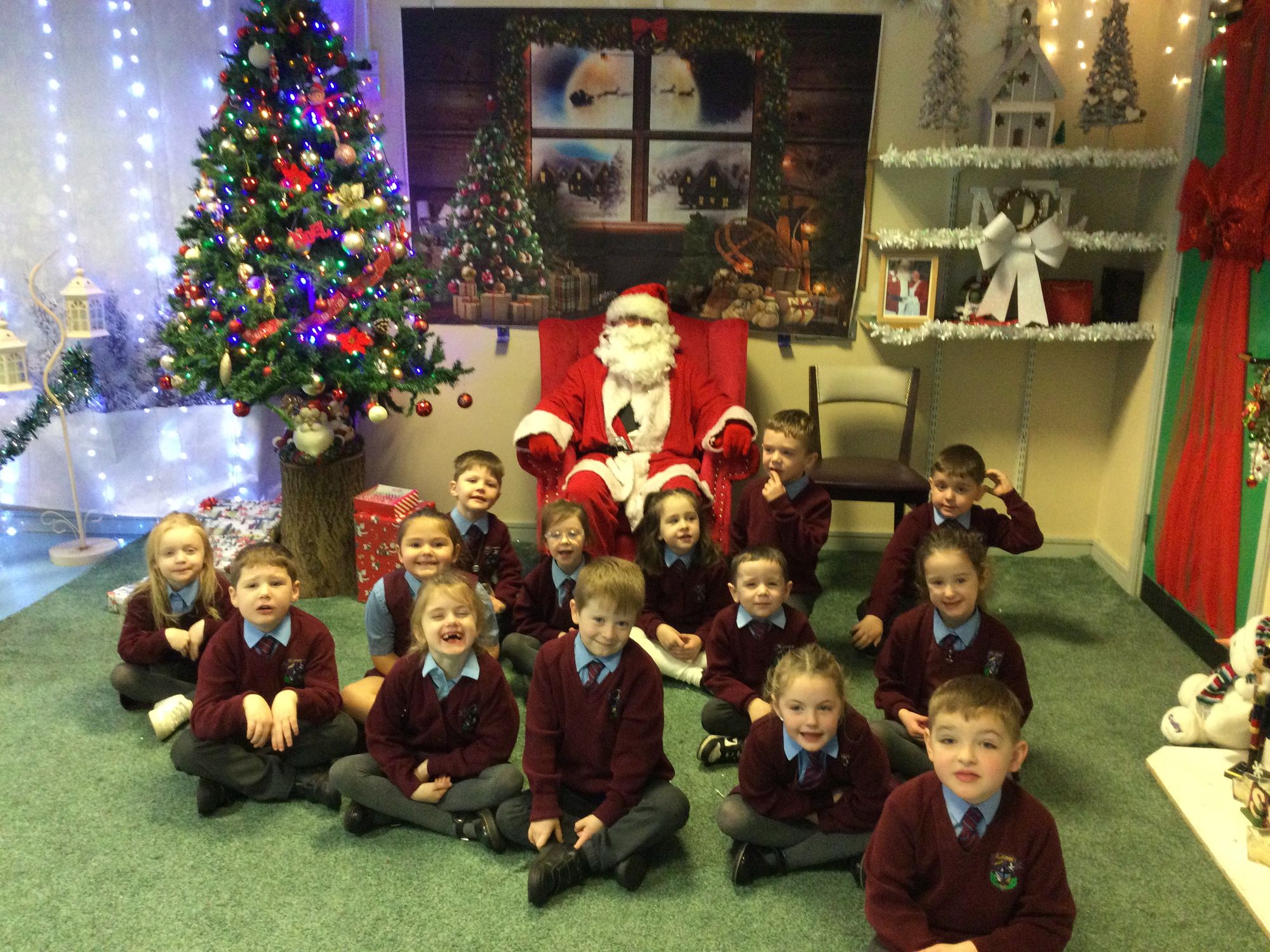 Year 2 had lots of fun telling Santa all their Chr