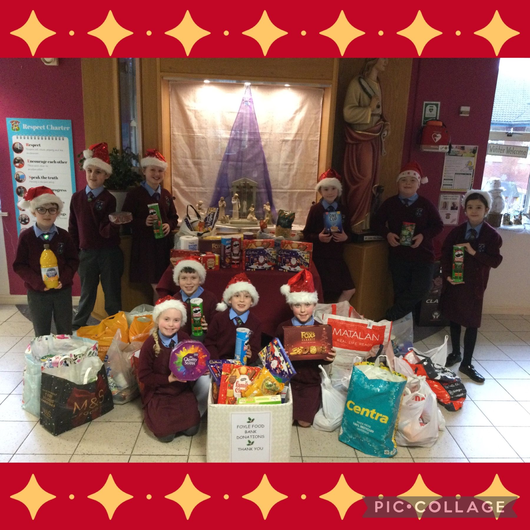 Christmas collection for the Foyle Food Bank