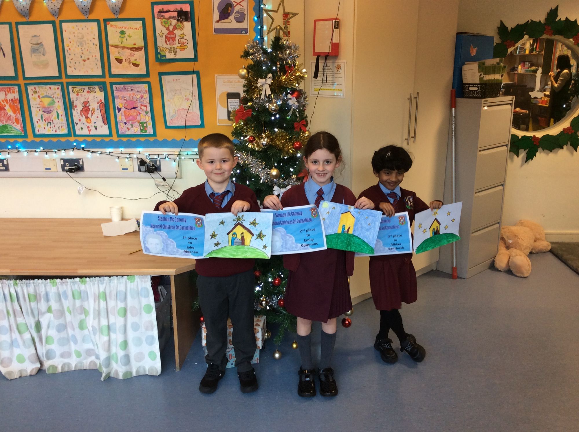 3B Stephen McConomy Art Competition Winners
