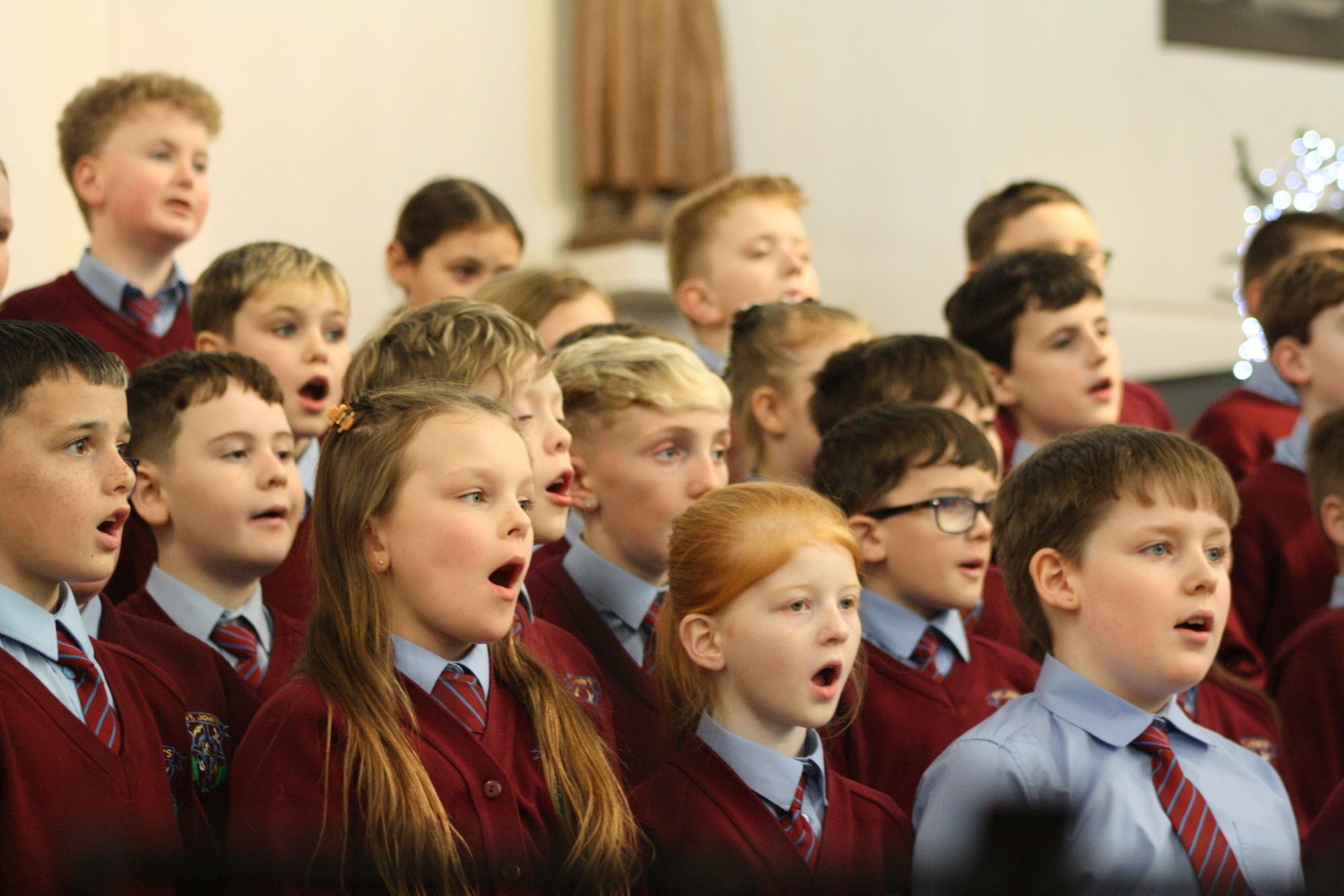 Our school family gathered in St. Mary’s Church to