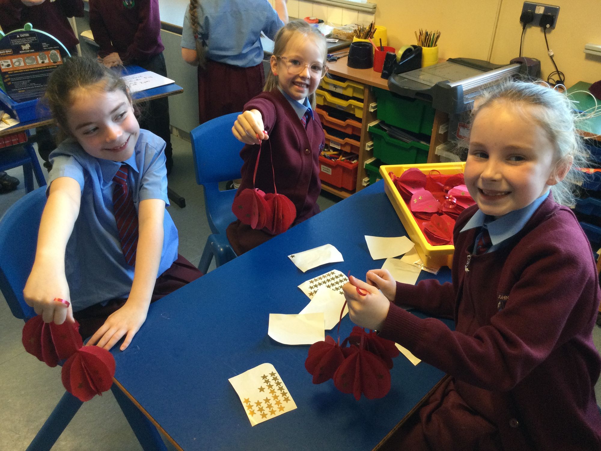 Chinese New Year Arts and Crafts in 3A