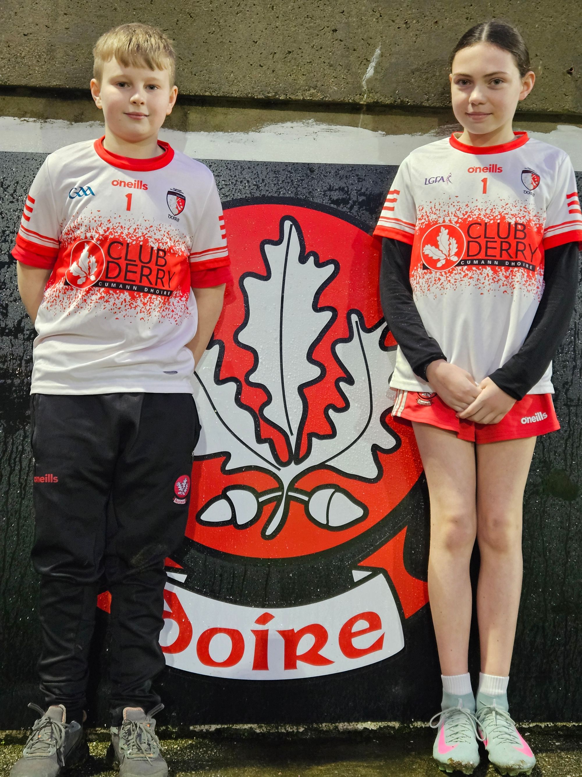 Well done Ollie and Aoibhe!