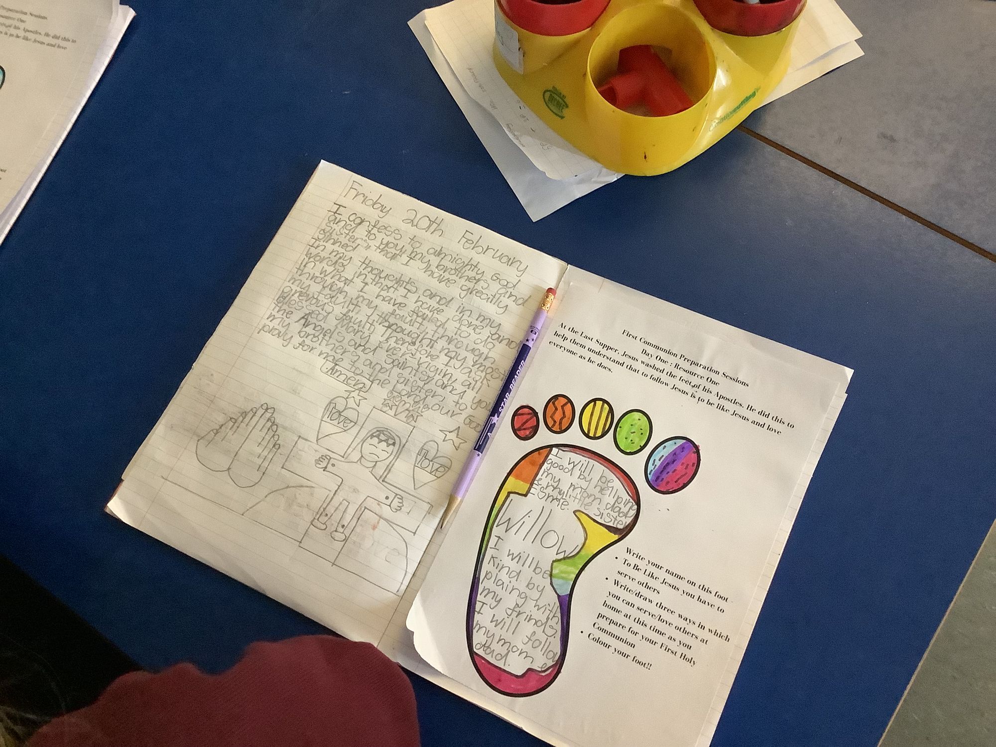 4B - First Communion Preparation Session