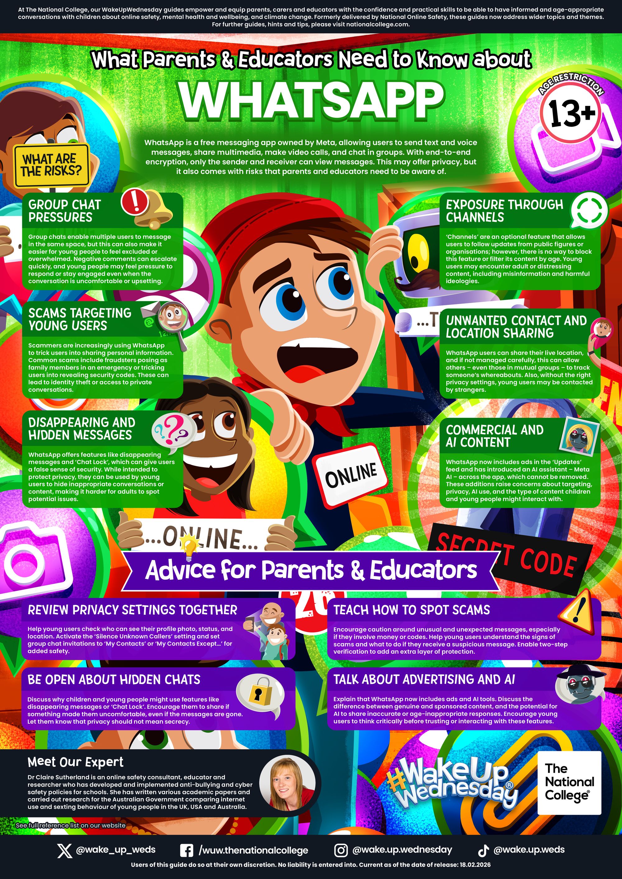 What Parents & Educators Need to Know about Whatsapp