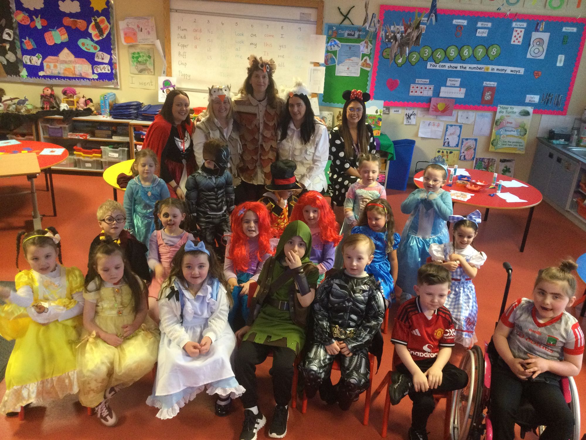 World Book Day Celebrations with Class 1a😊