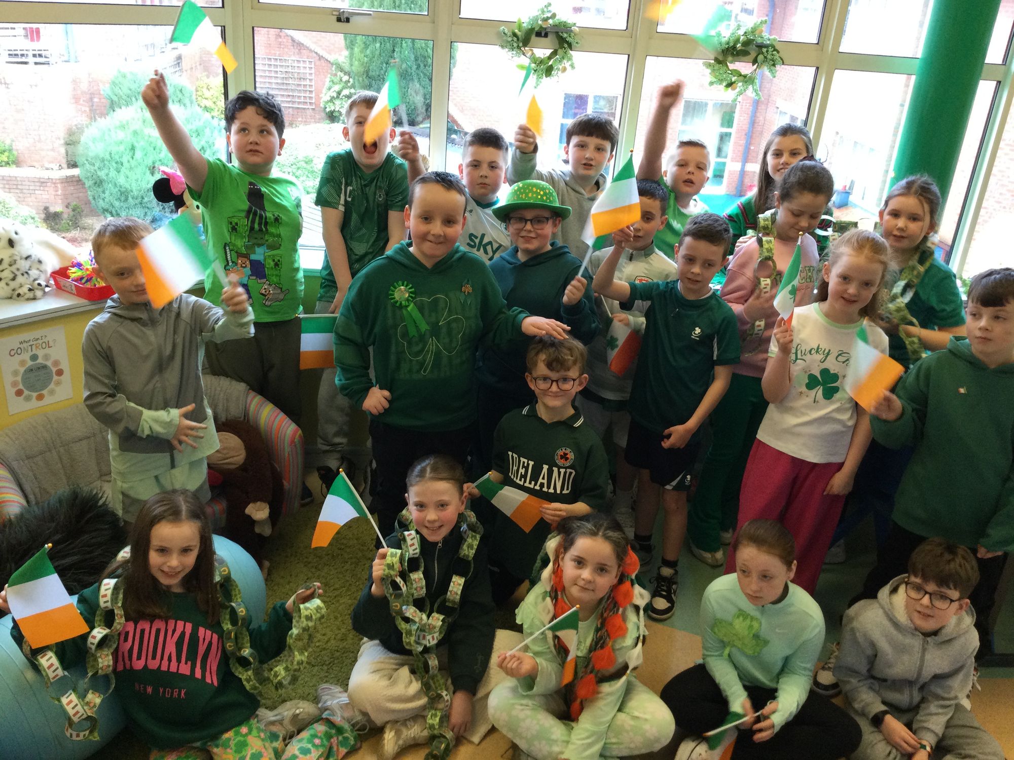 St Patrick’s Day in 5B