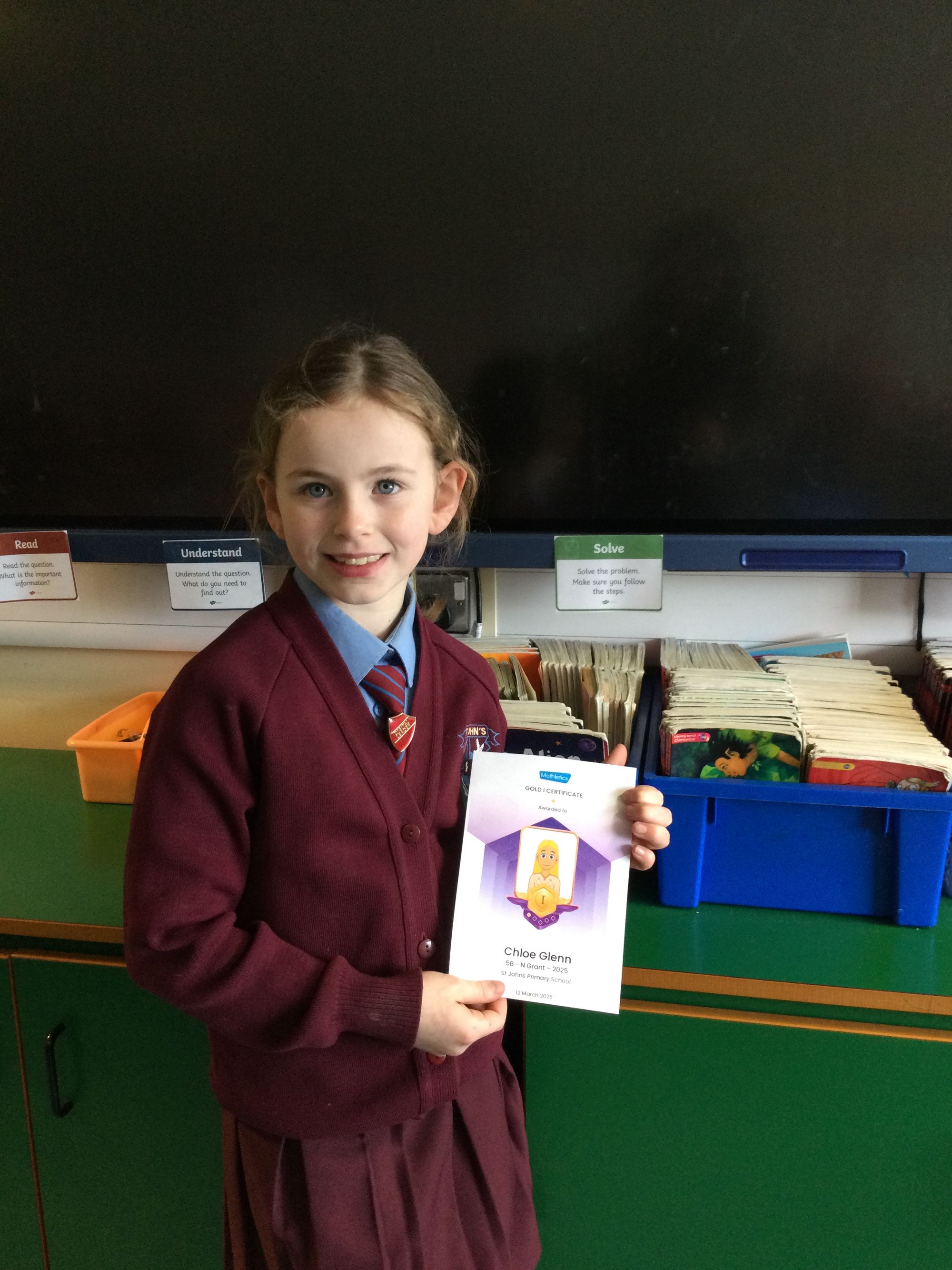 Mathletics Success in 5B