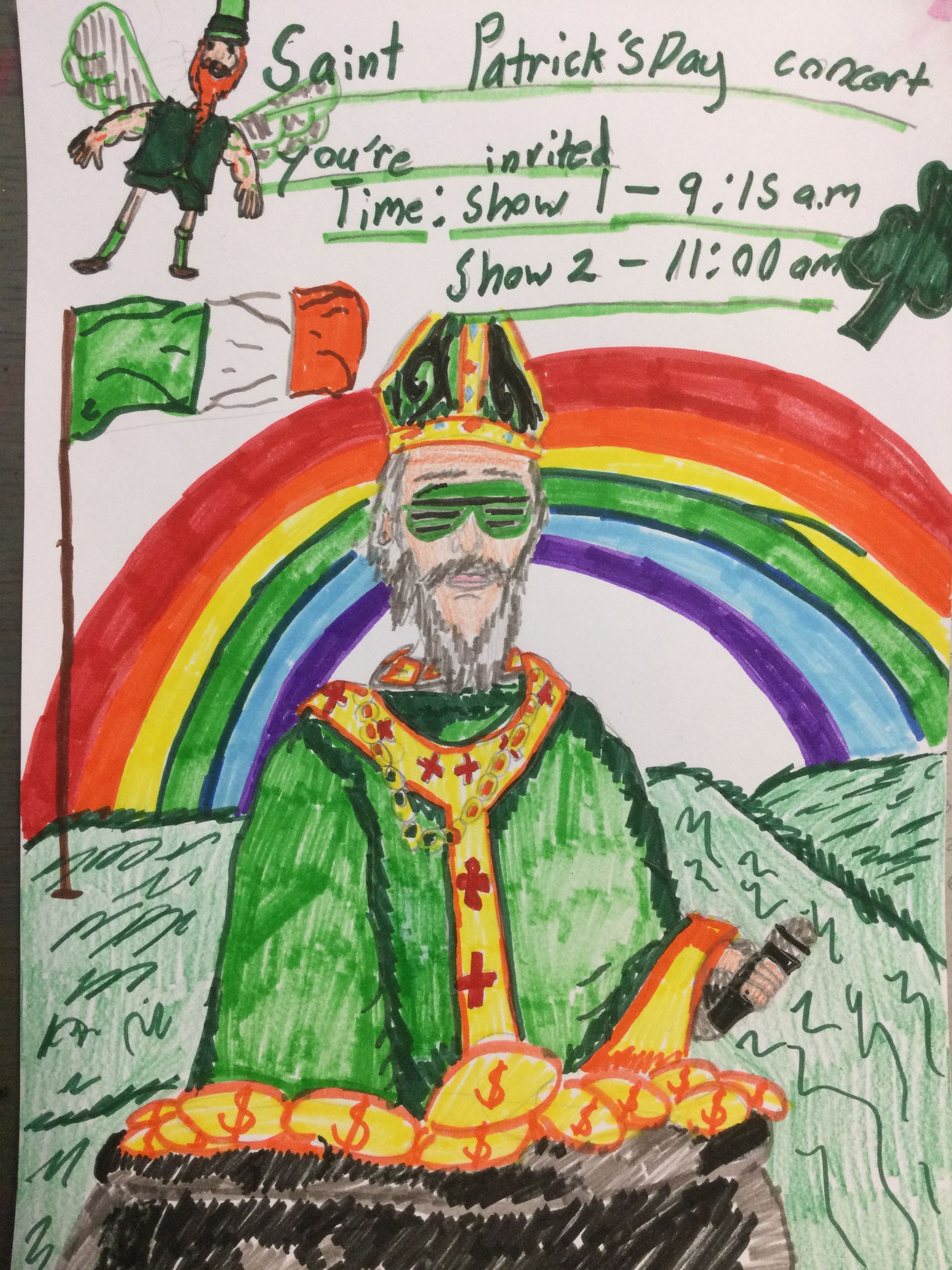 Come along to our fantastic Saint Patrick’s Day Concert.