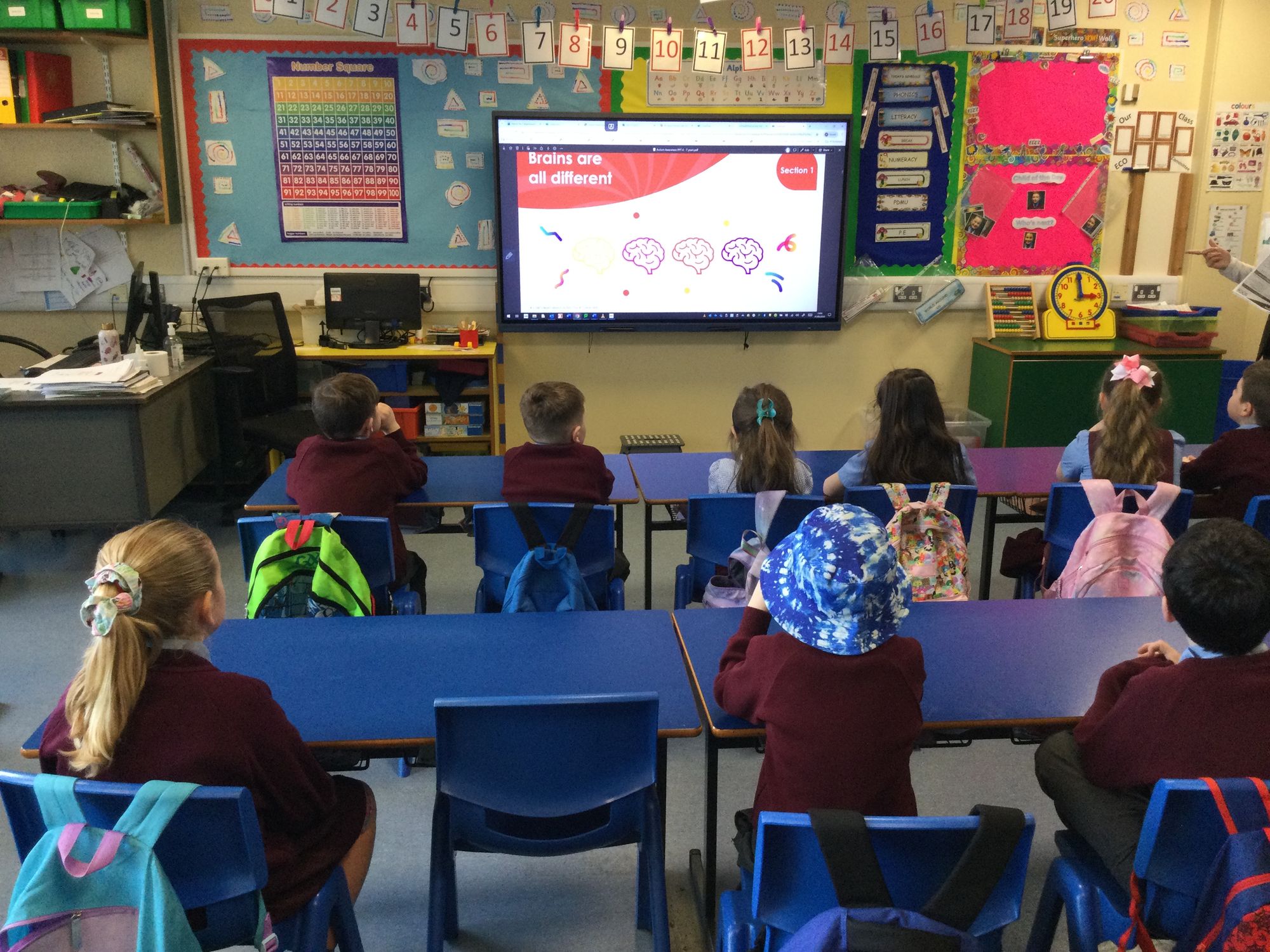 World Autism Acceptance Month in Year 3A