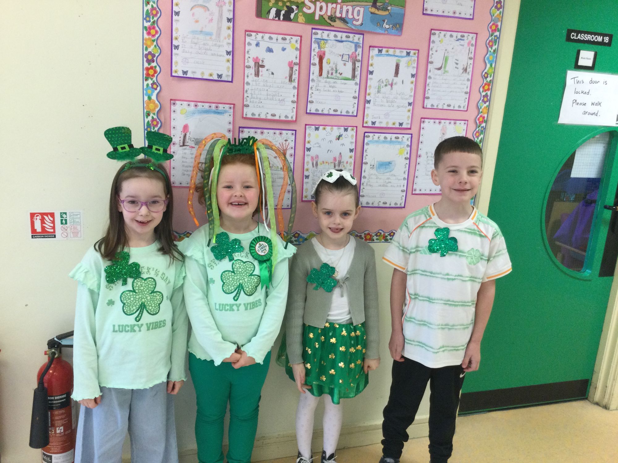 Happy St Patrick’s day from Year 2A ☘️