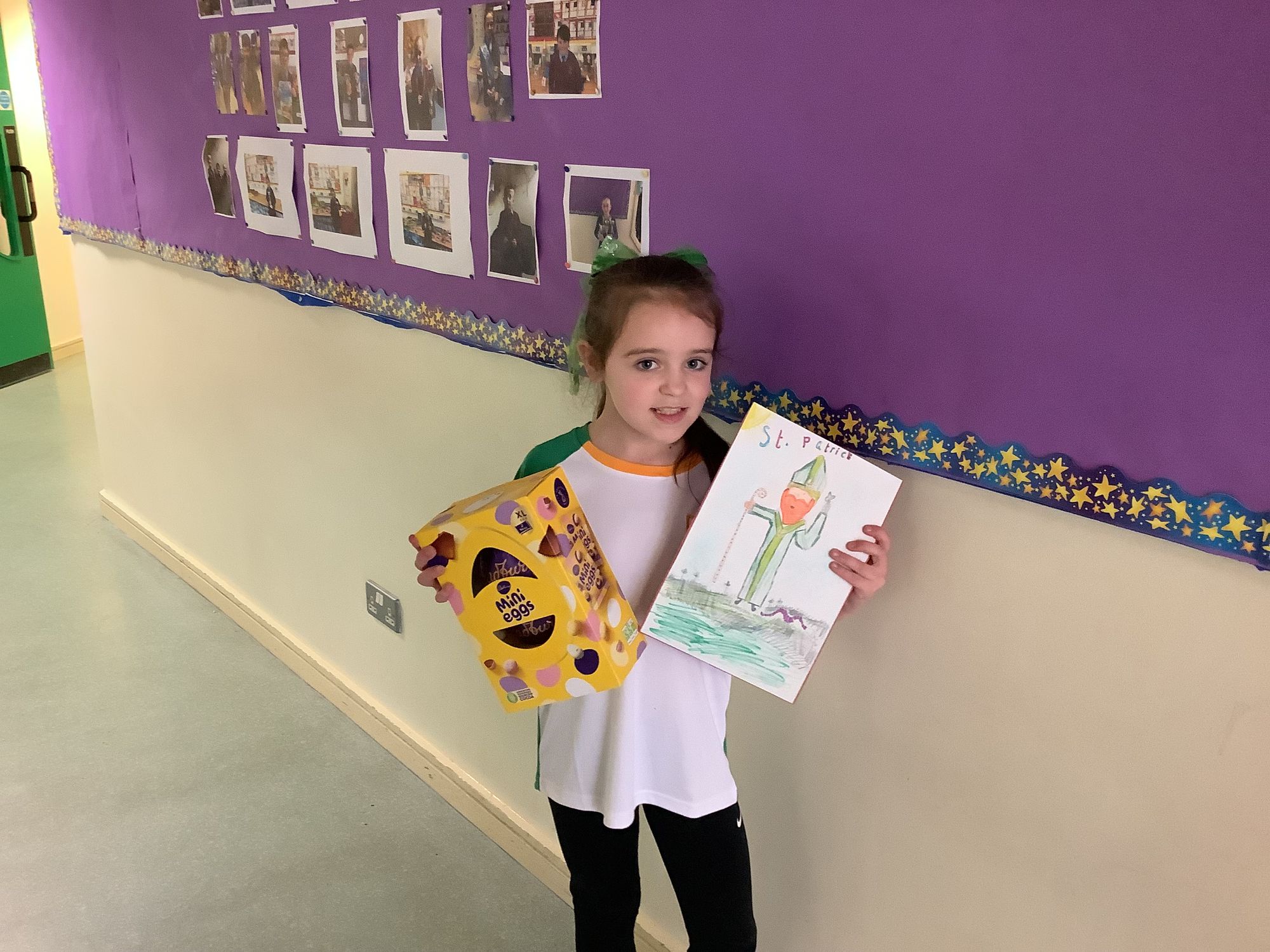 Fabulous Year 4B St Patrick’s Day art activities