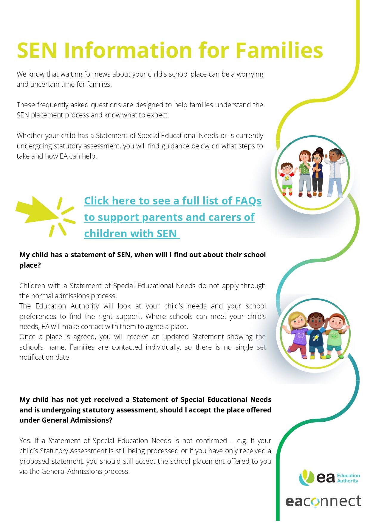 SEN Information for Families