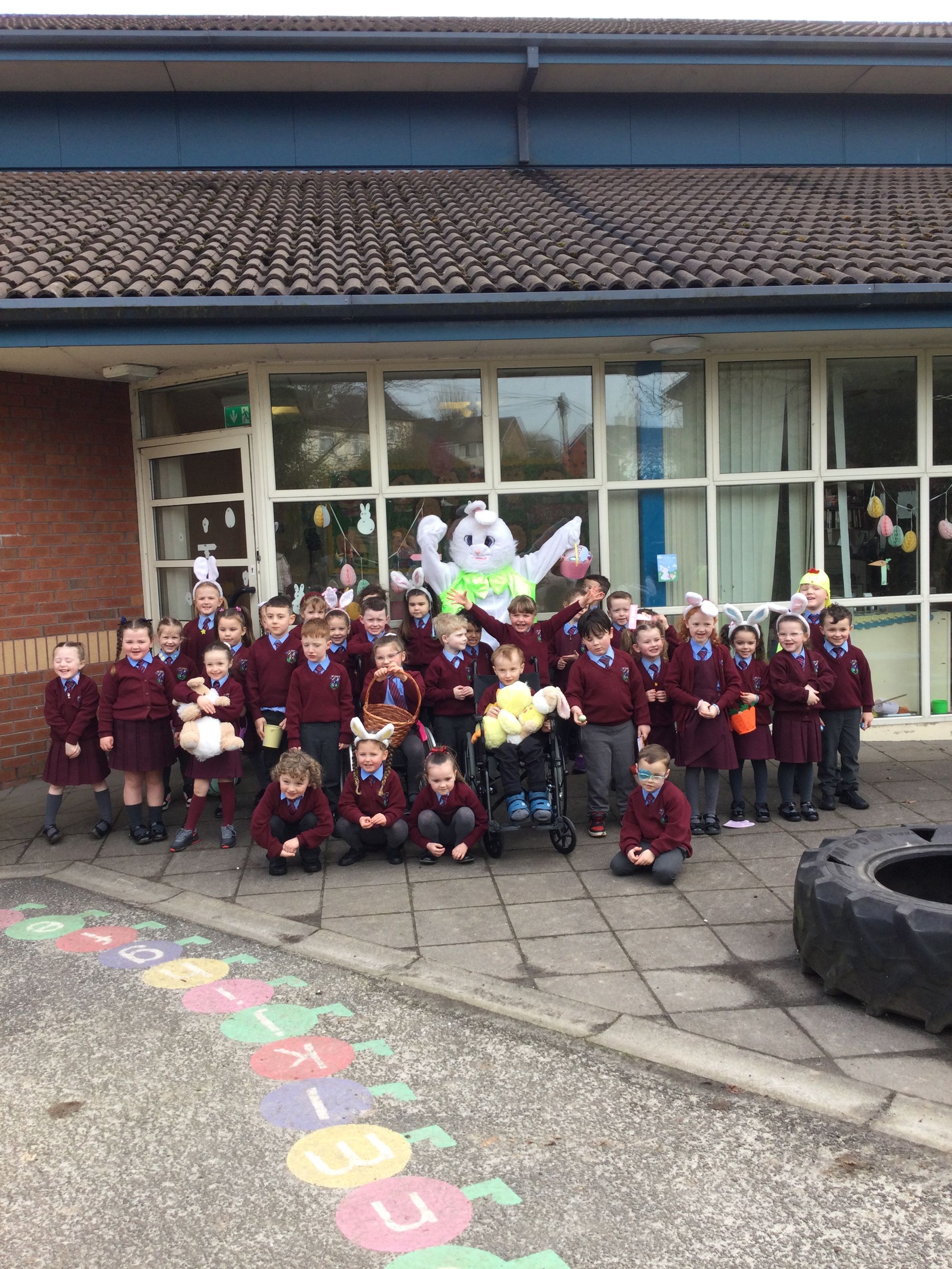 Easter Bunny Visits Year One