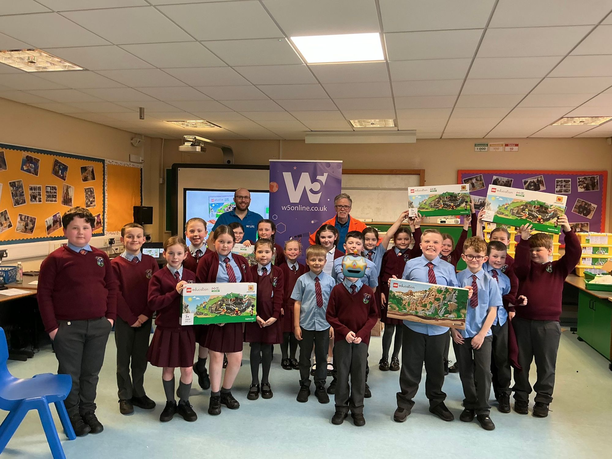 First Lego League & W5 Education Team at St John’s