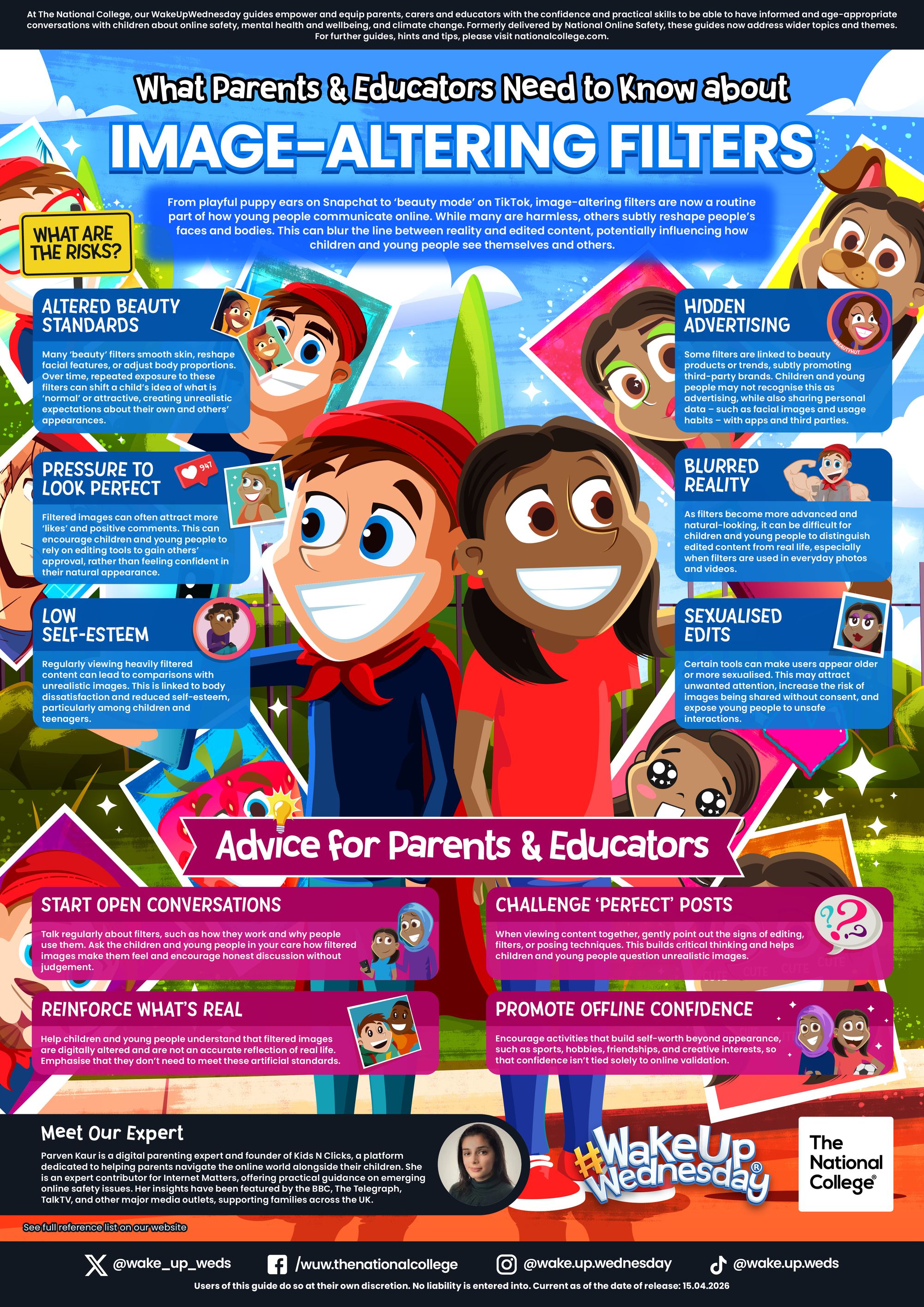 What You Need to Know About: Image-Altering Filters | Free E-Safety Guide