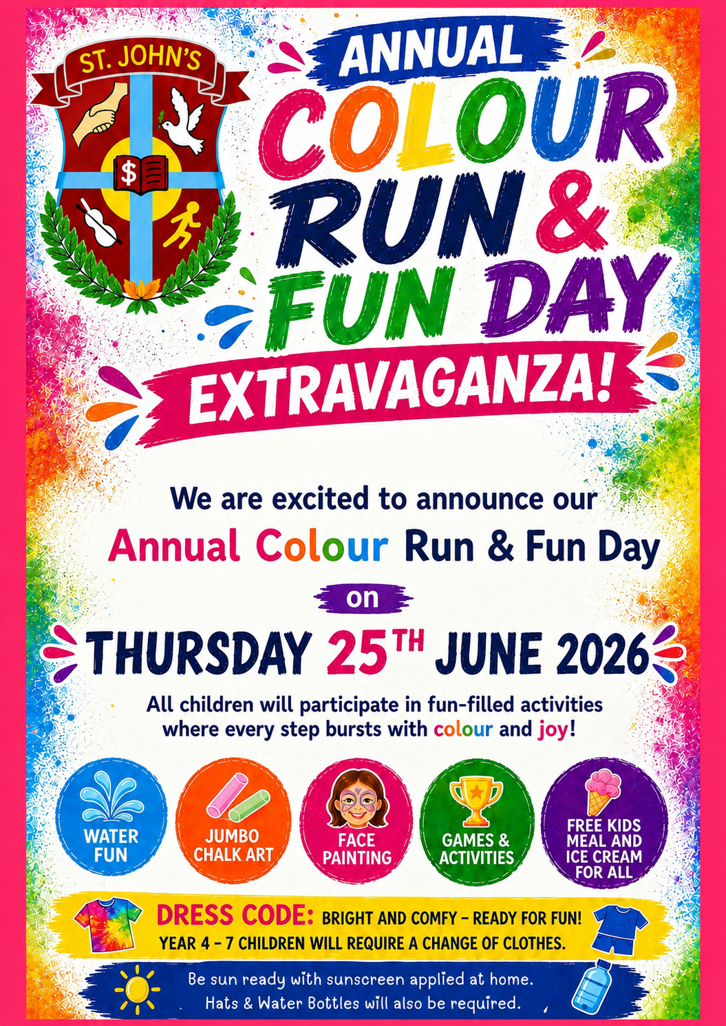 Annual Colour Run & Fun Day 2026!