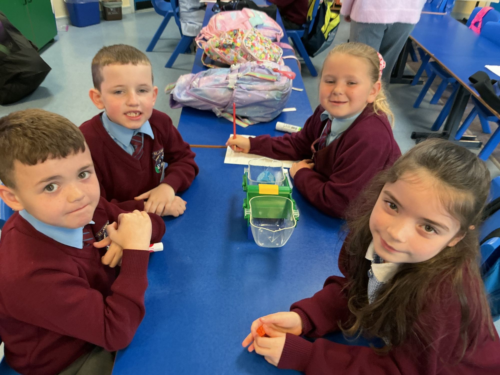 Practical Maths in Year 3A.