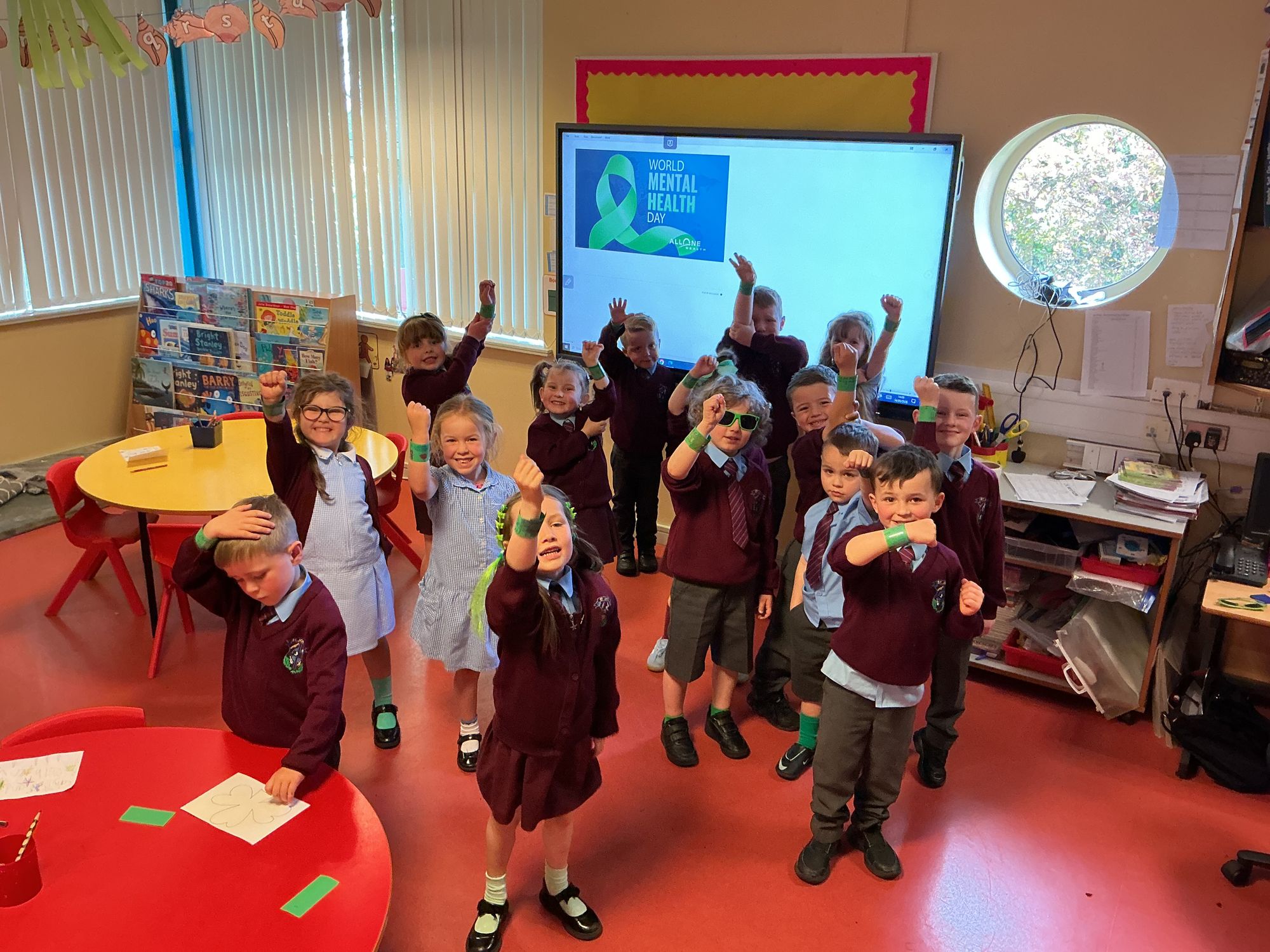 1B Wear it Green for Mental Health Focus