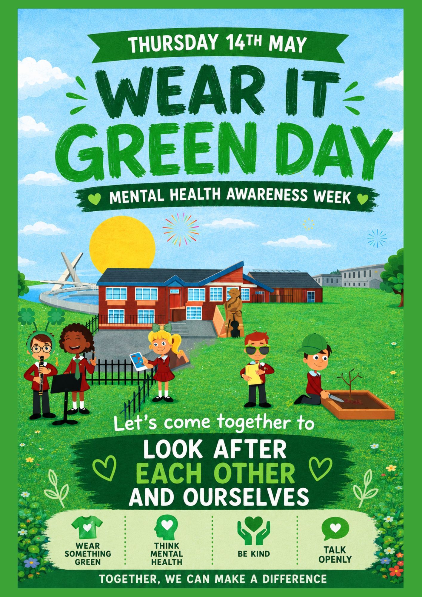 Wear it Green Day - Thursday 14th May 2026