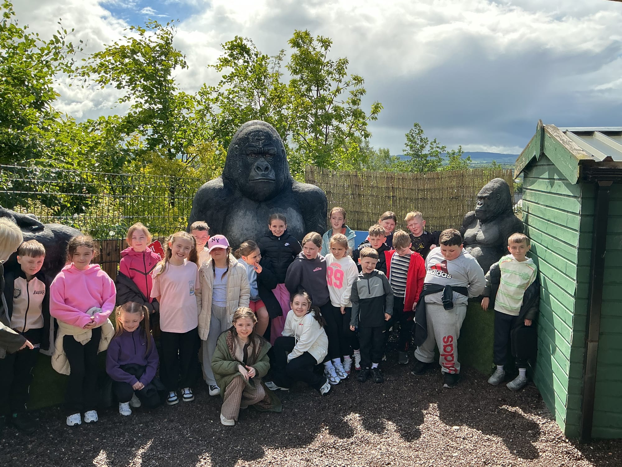 Year 4B trip to Tropical World