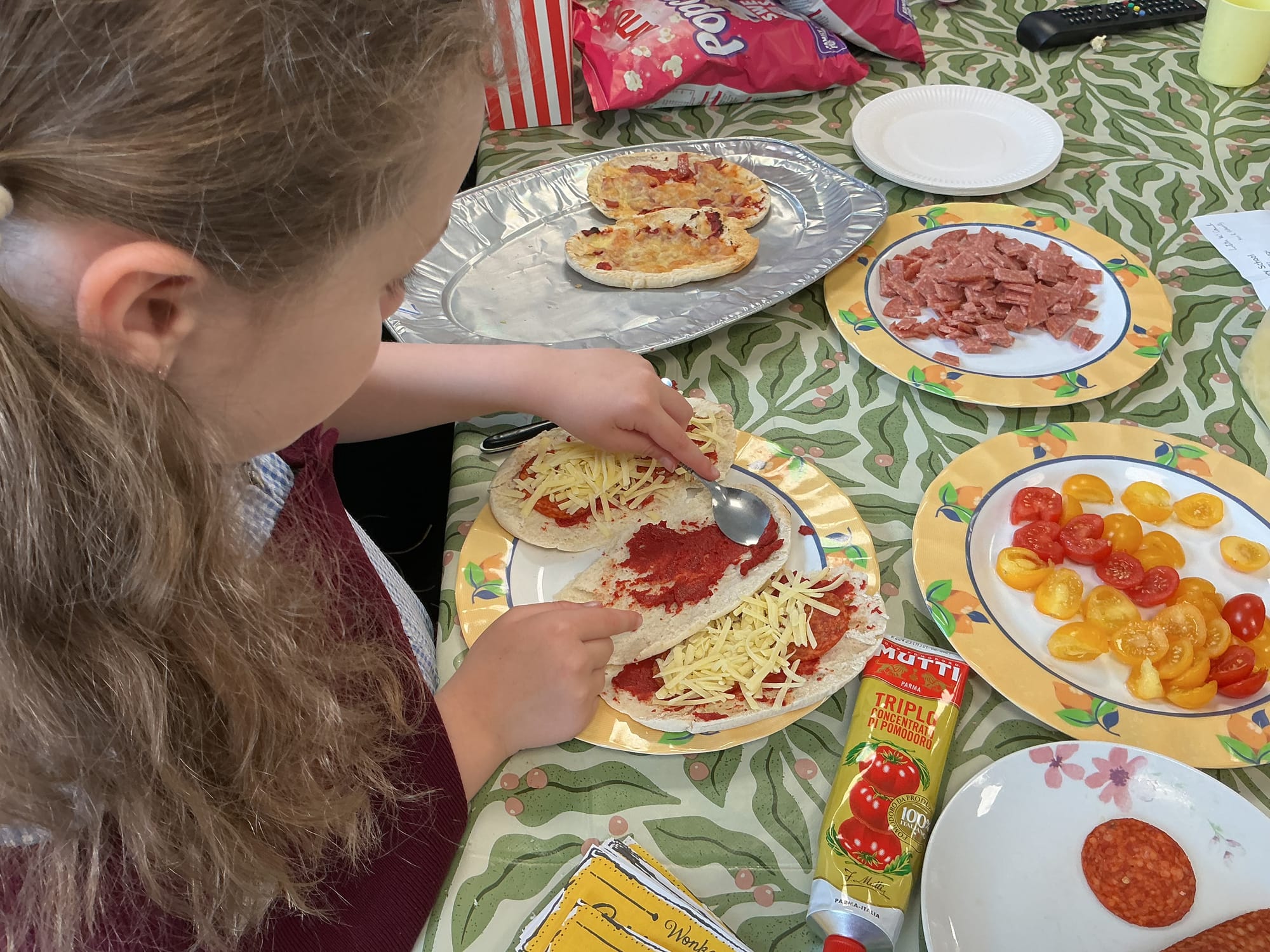Pizza Party to celebrate online learning champions.