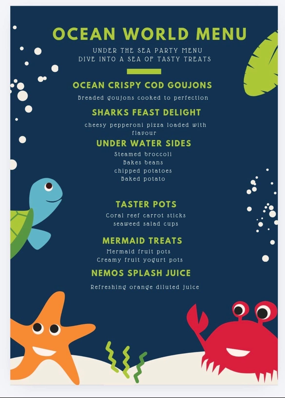 Canteen Menu 08/06/2026