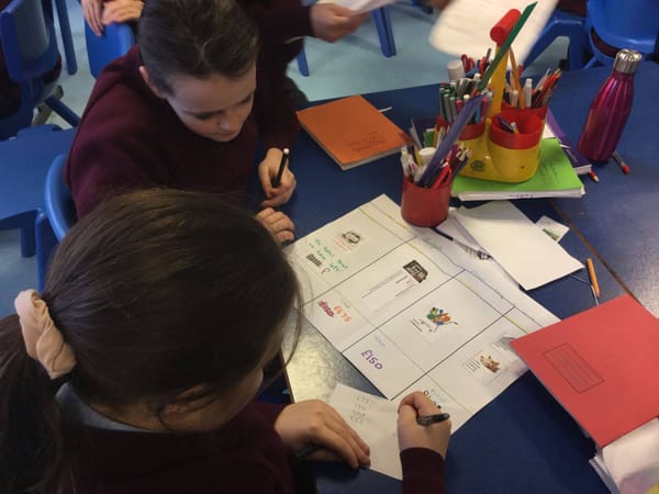 Food budgets in 7A