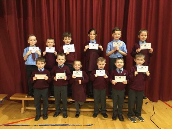 Congratulations to our P1-4 Healthy Eaters and Pupils of the Week!