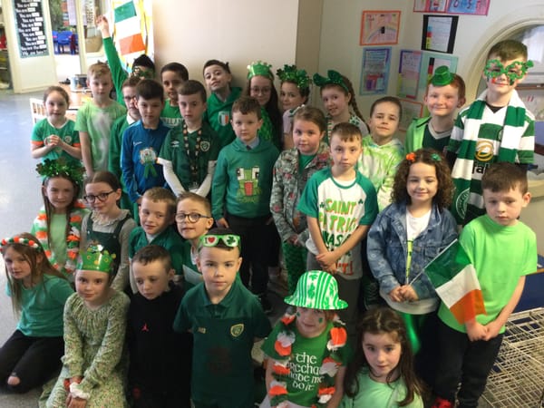Happy Saint Patrick’s Day from 4B.