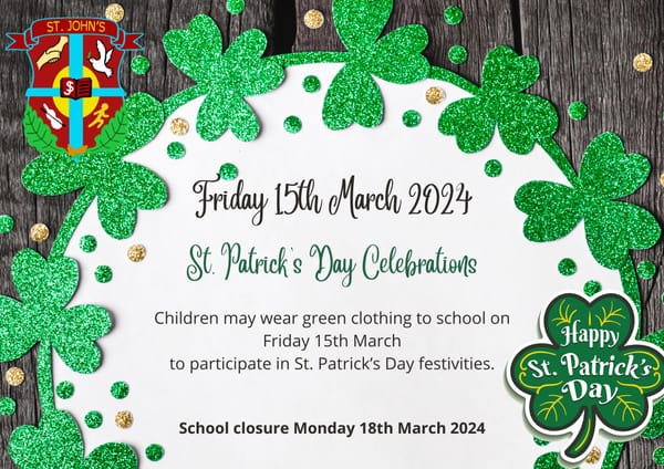 St. Patrick's Day Celebrations