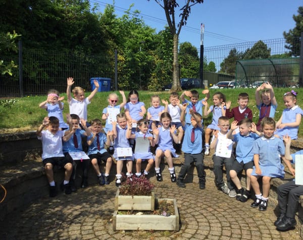 Learning outdoors in 2A