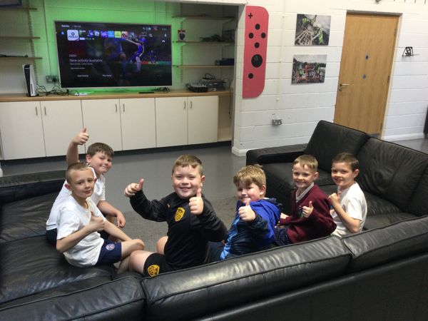 Year 4 fun day at St Mary’s youth club