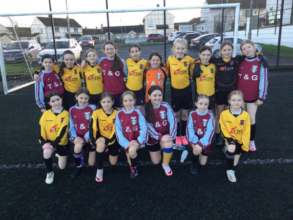 Girls’ football at Bishop’s Field