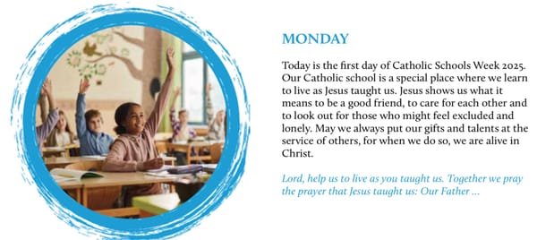 Catholic Schools Week 2025