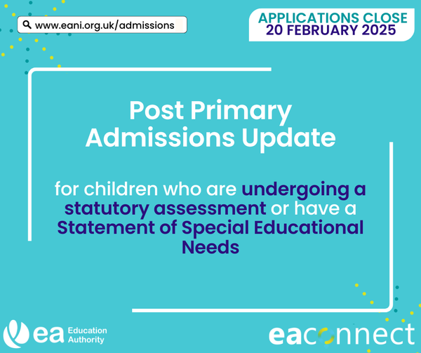 Post Primary Admissions Update