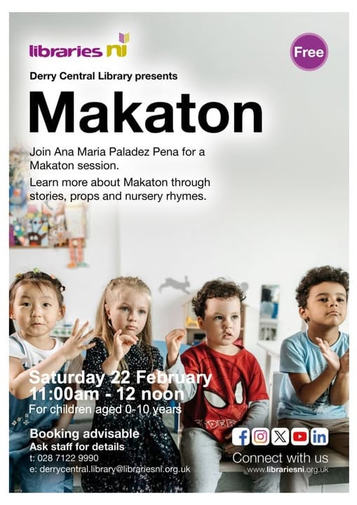 Makaton session for children aged 0 - 10