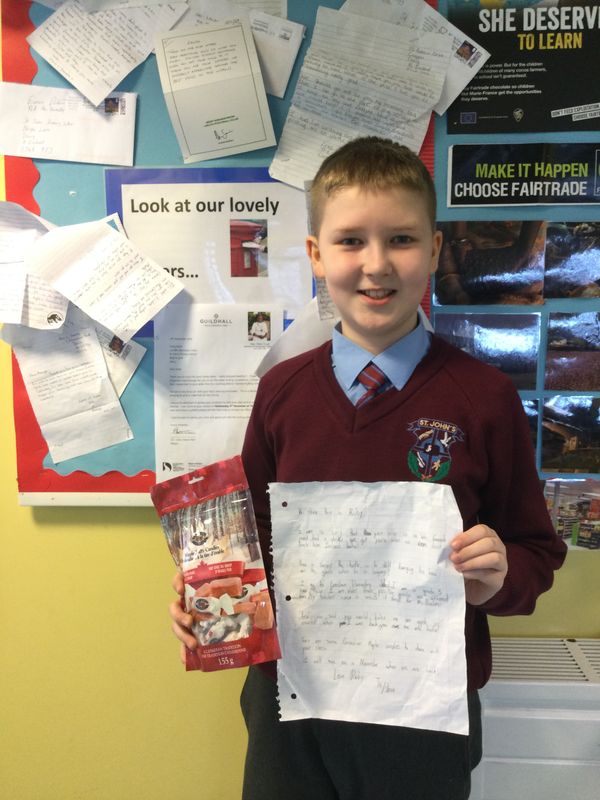 A letter from Canada!