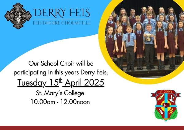 Derry Feis 2025