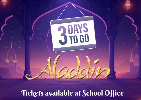 3 DAYS TO GO!