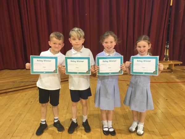 Year 4 Sports Day Prize giving