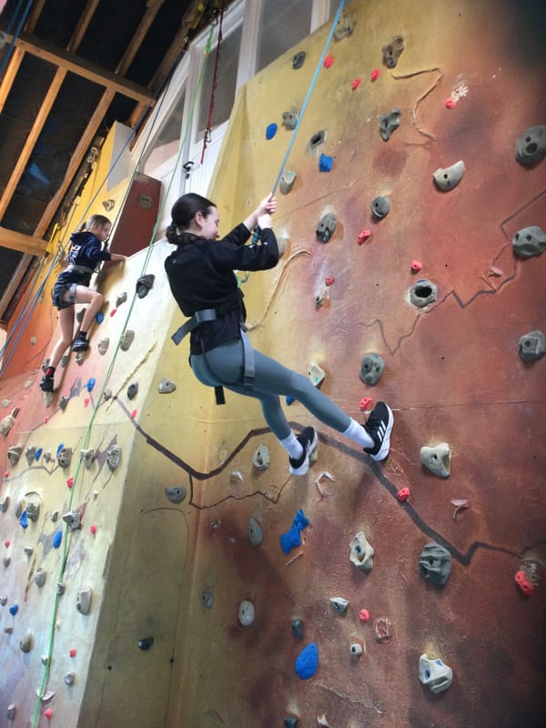 Climbing the Walls!